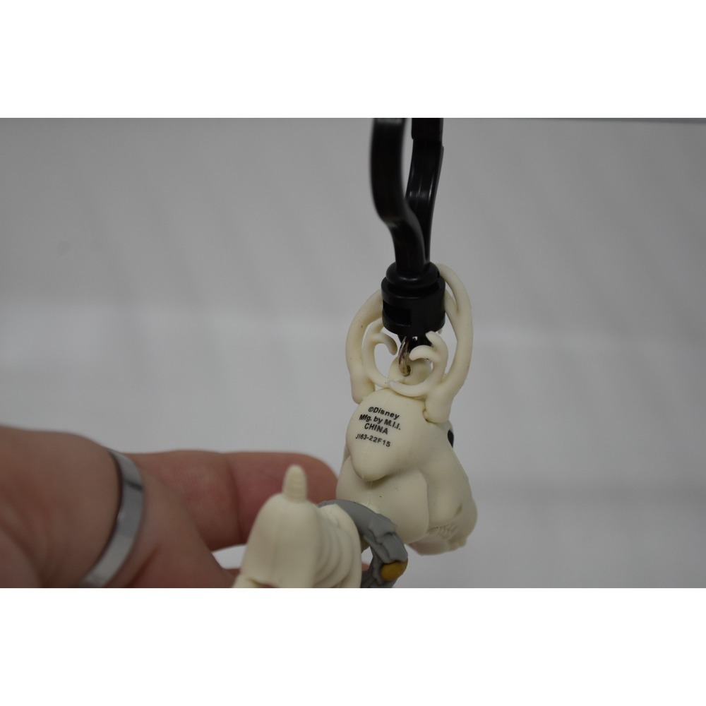 Disney Dry Bones Skeleton Koopa Backpack Clip Keychain Figure Mario Bros